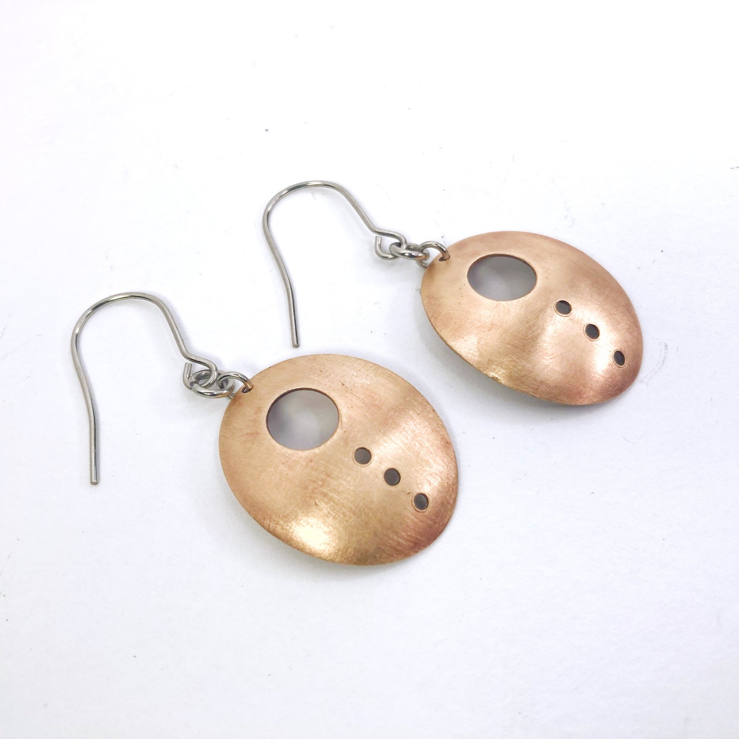 Shield earrings