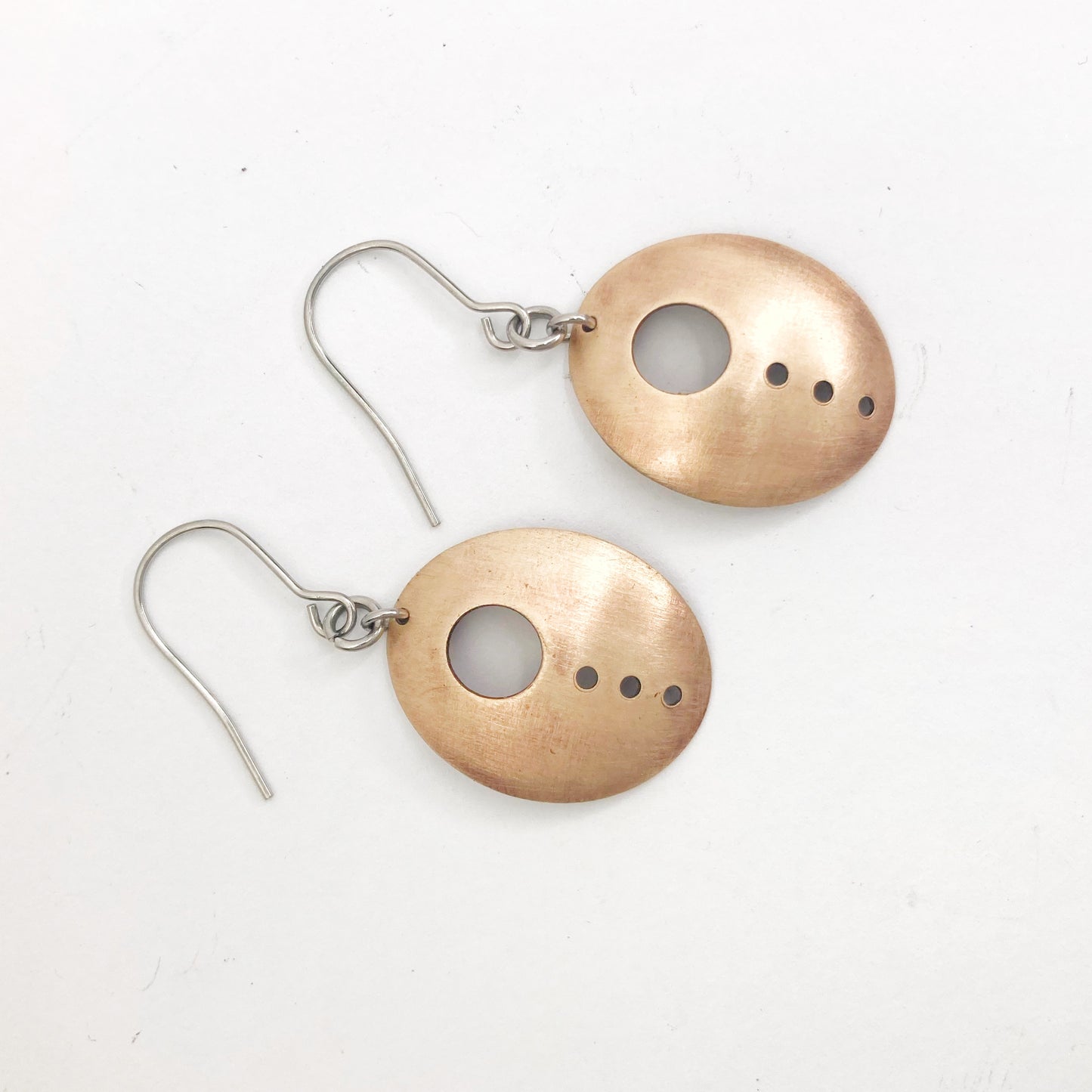 Shield earrings