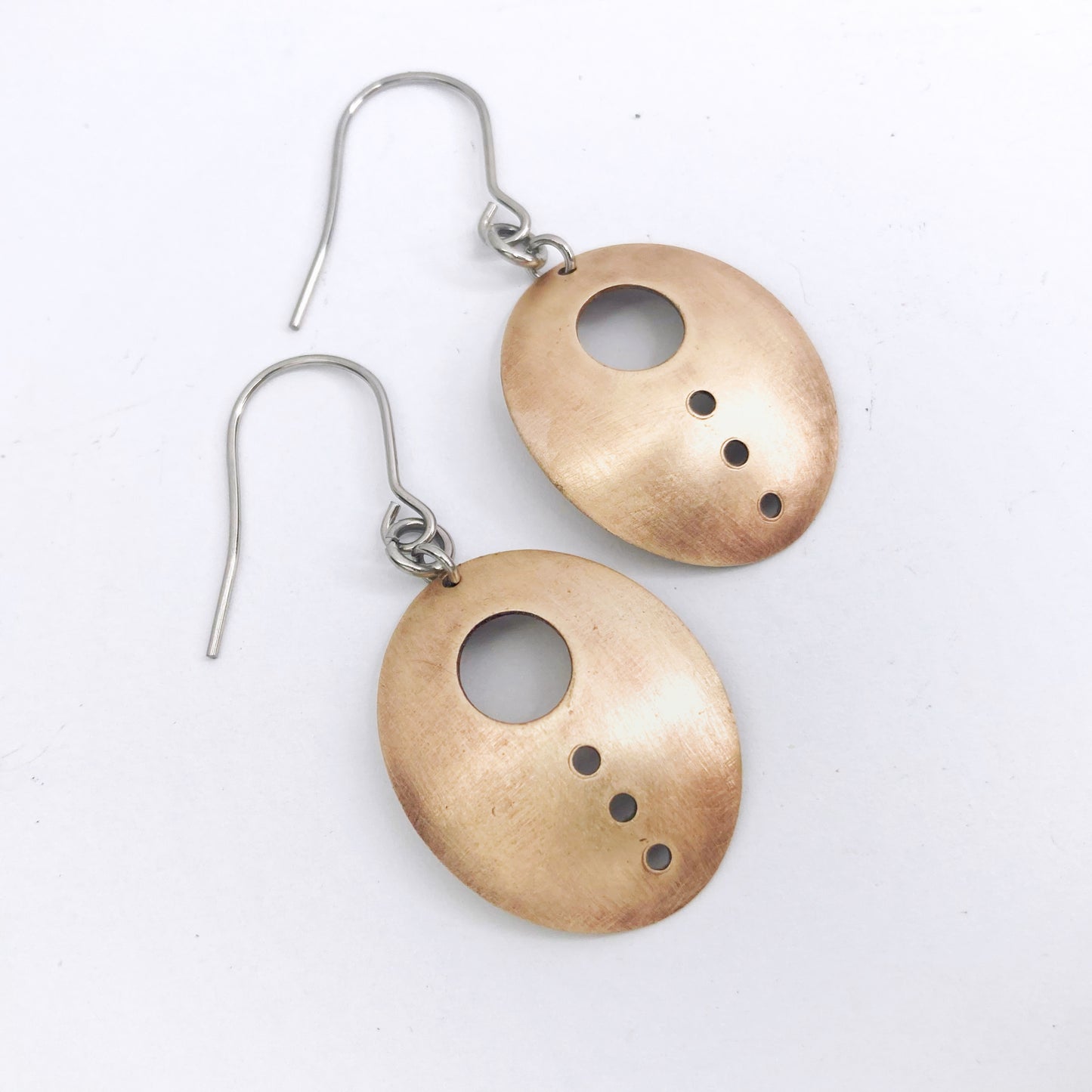 Shield earrings
