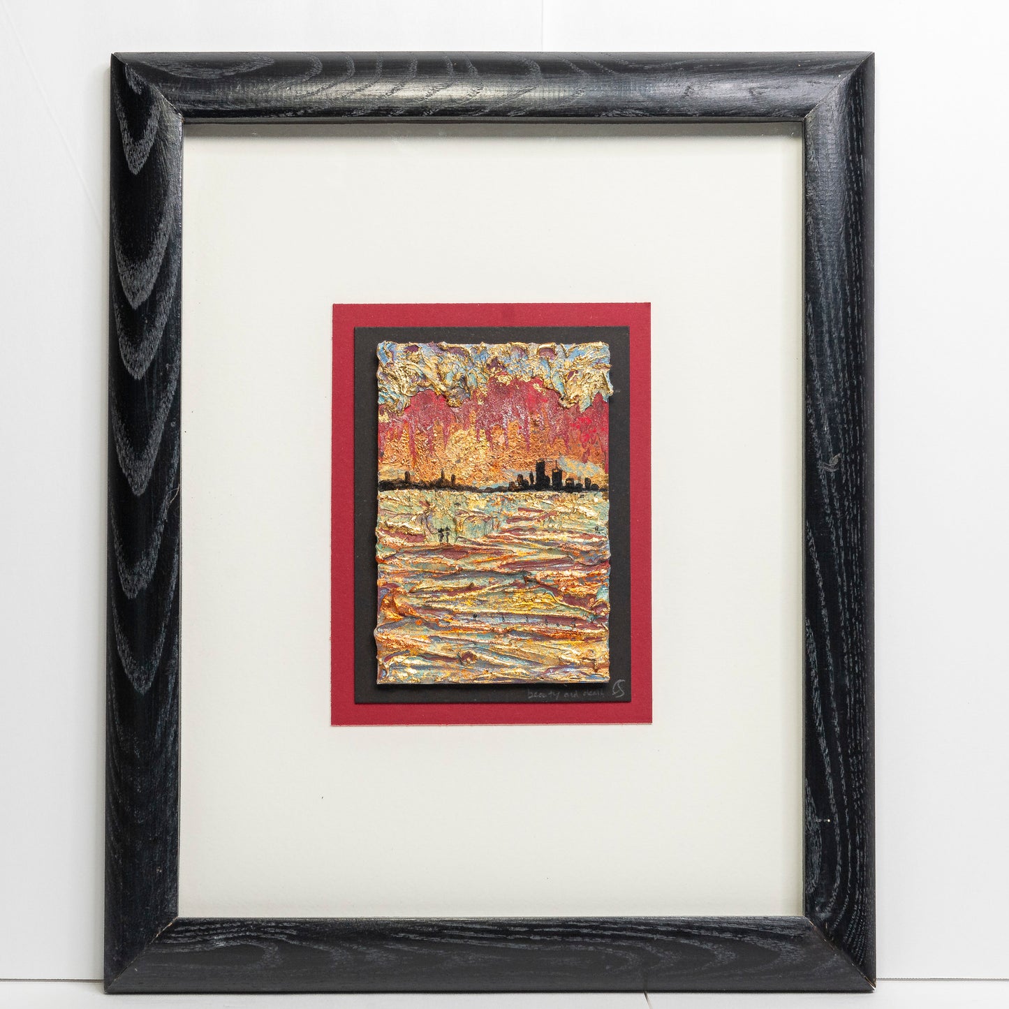 Beauty & Death, 11x14" Framed