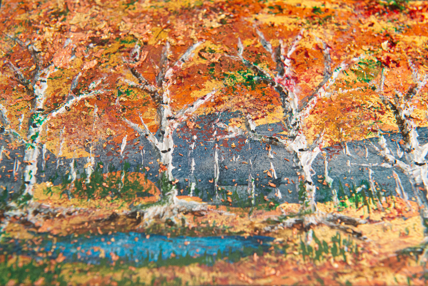 Birchpool #1 — 11x14" Framed
