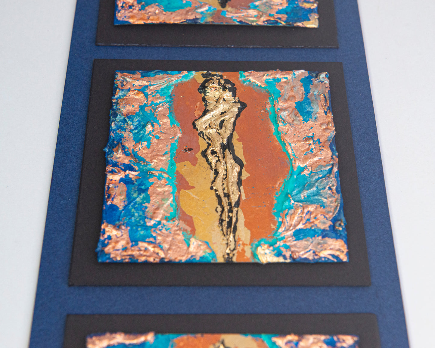 Dancers, 10x20" Framed