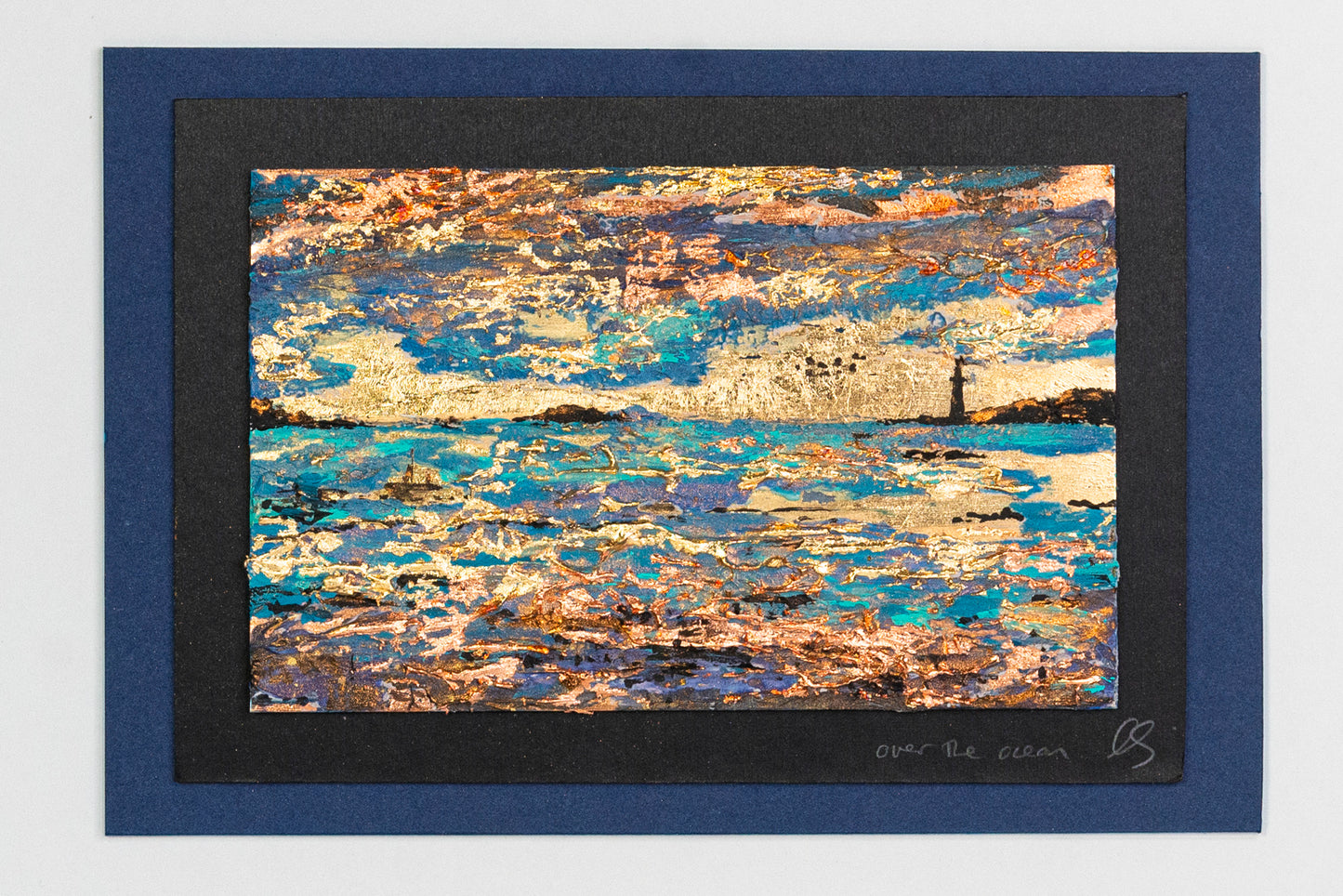 Over the Ocean, 11x14" Framed