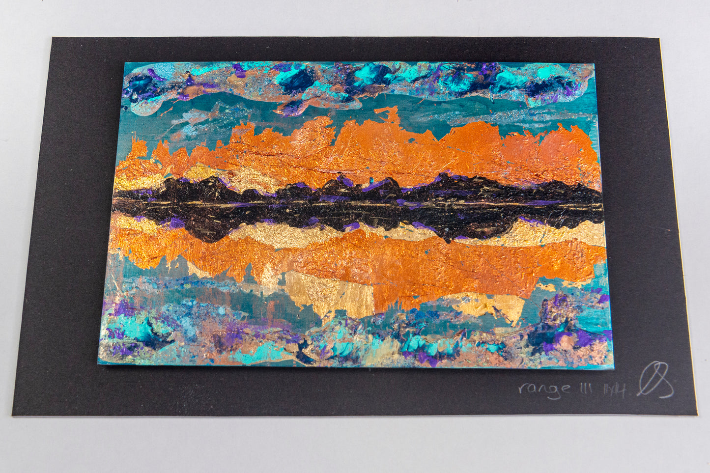 Range III, 11x14" Framed