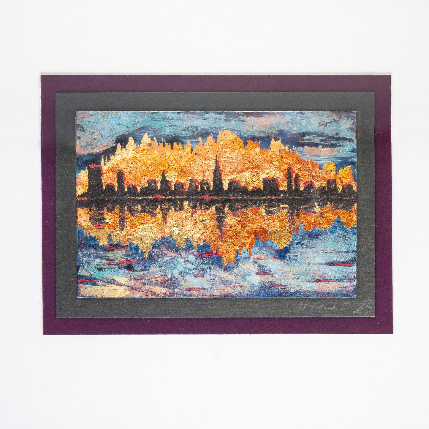 Skyline I, 11x14" Framed