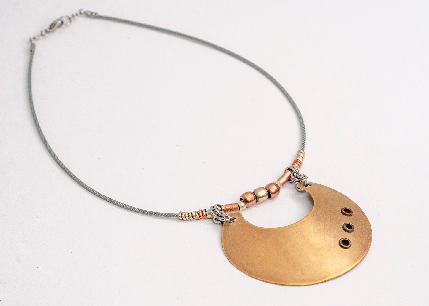 Gorget Necklace Bronze - Large