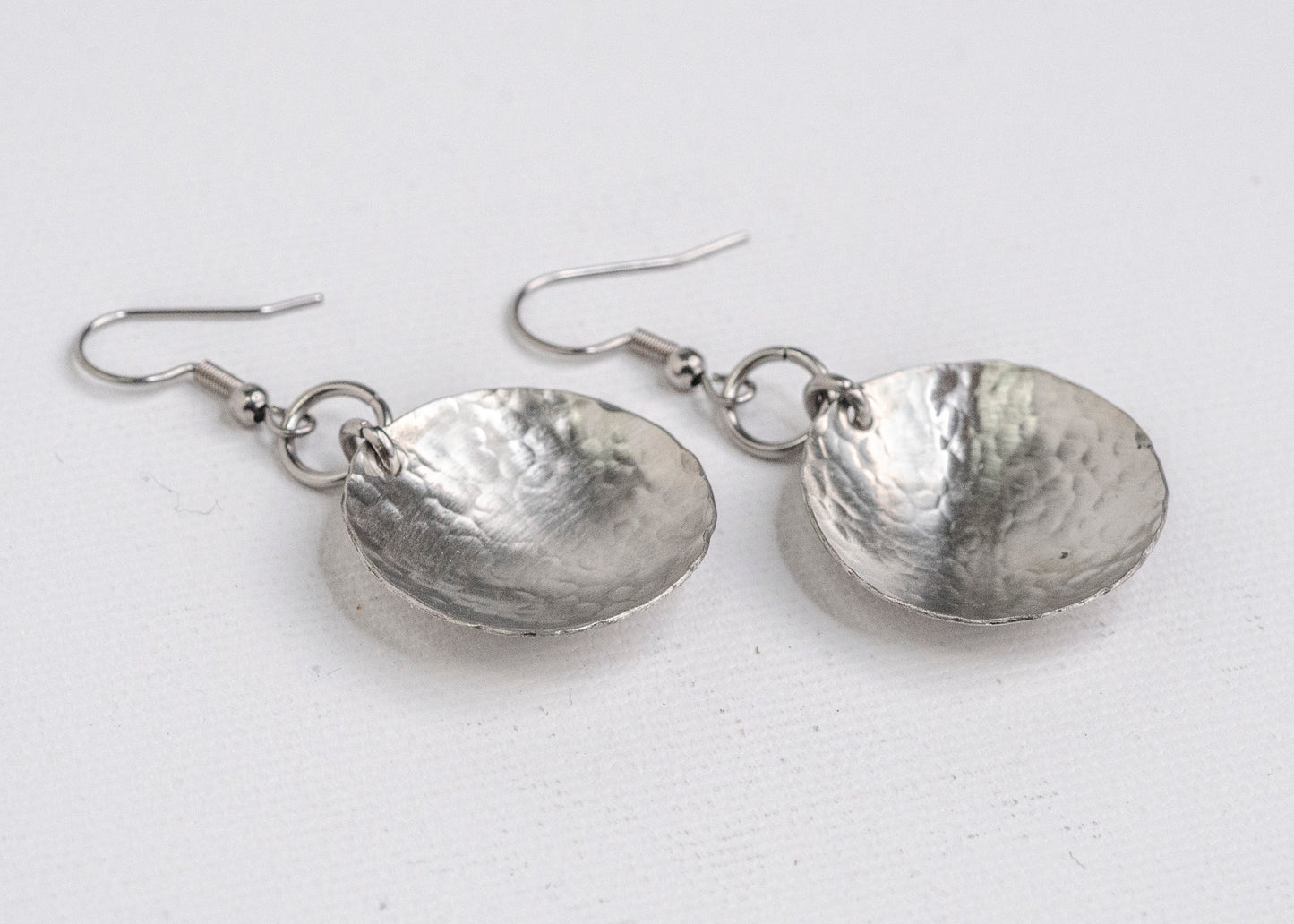 Parabola Earrings Pewter