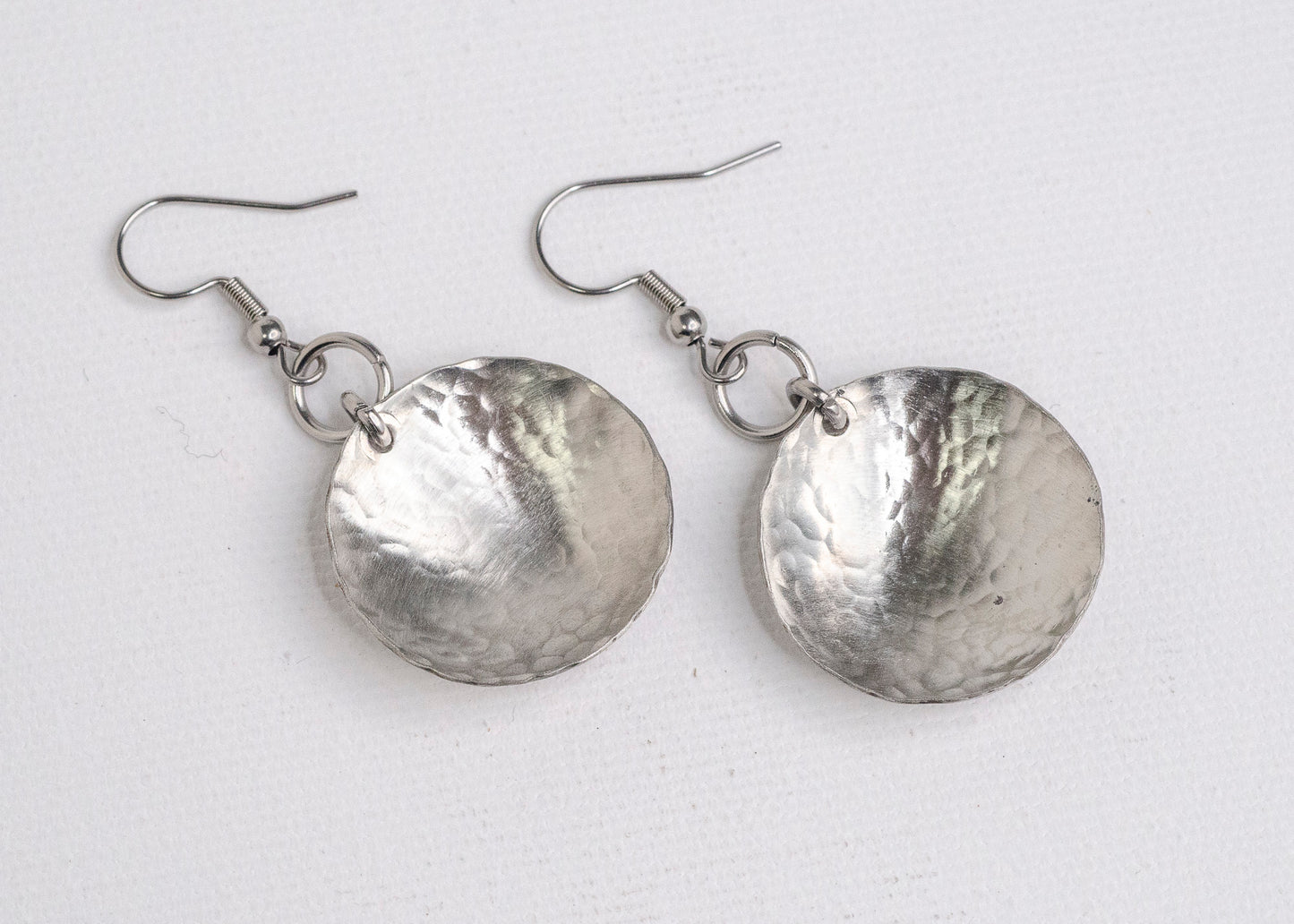 Parabola Earrings Pewter