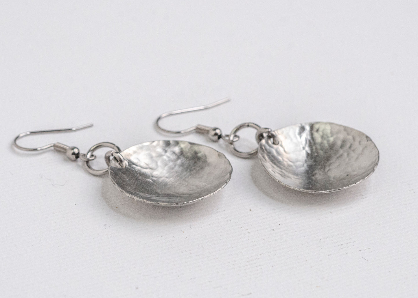 Parabola Earrings Pewter