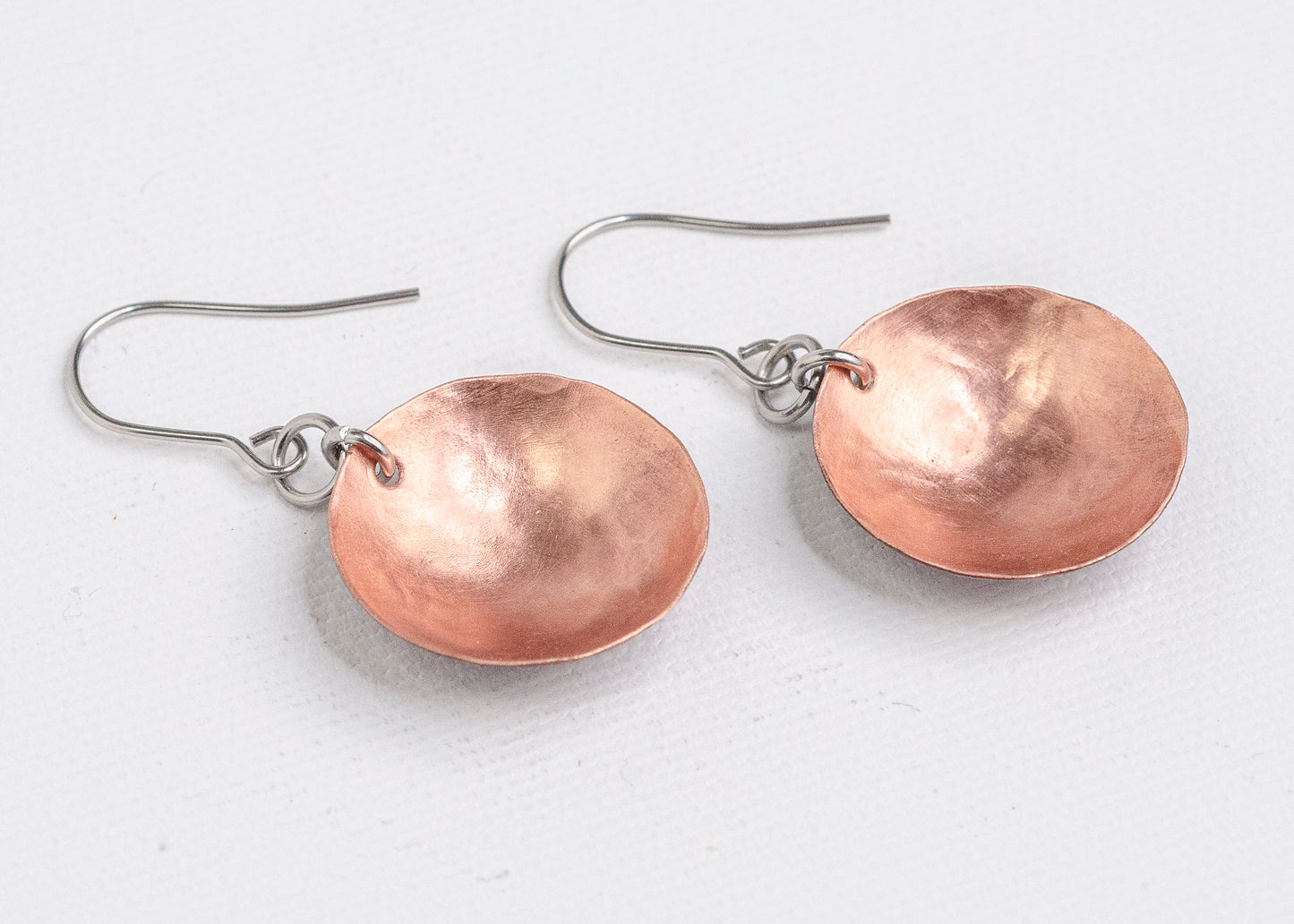 Parabola Earrings Copper