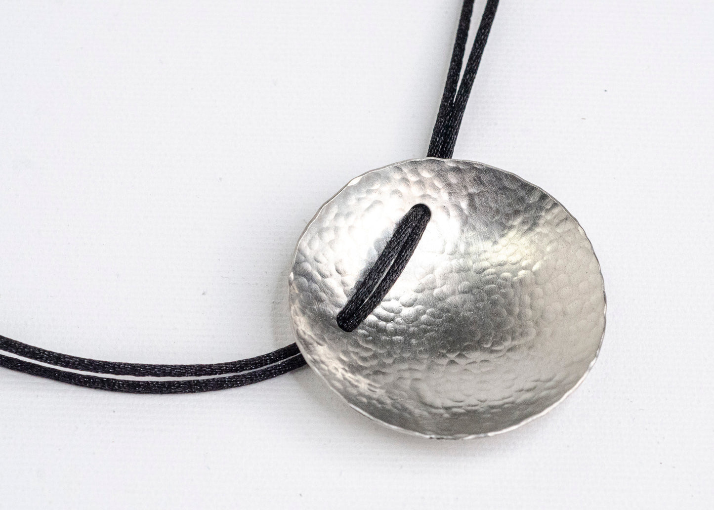 Parabola Necklace Pewter - Large