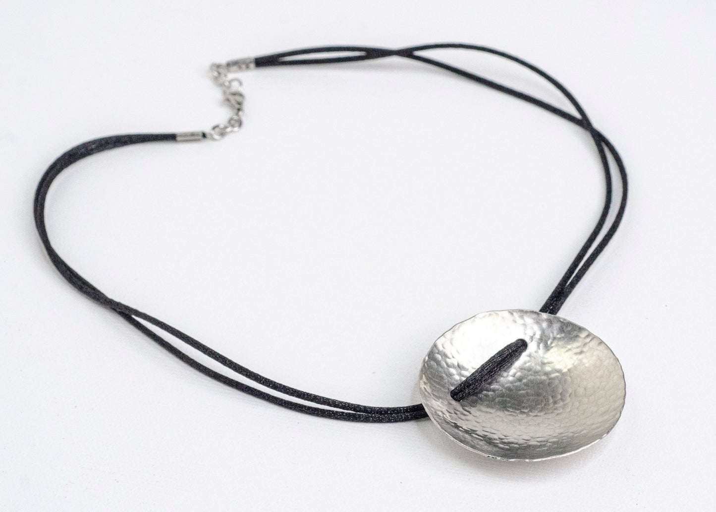 Parabola Necklace Pewter - Large