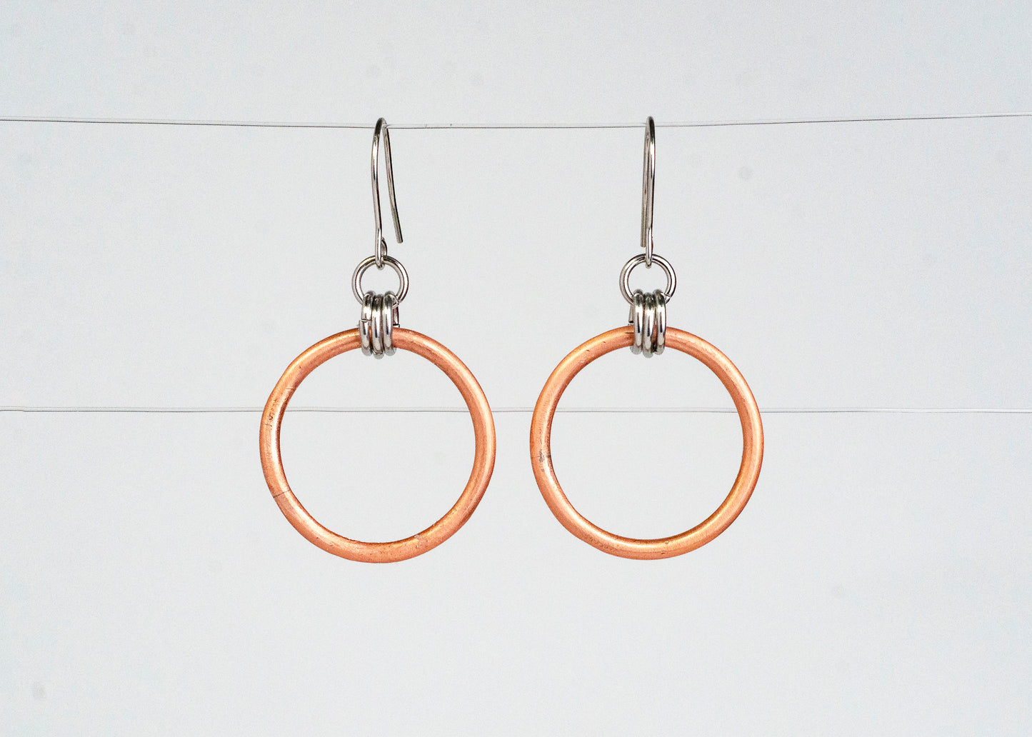 Totality Earrings Small Copper