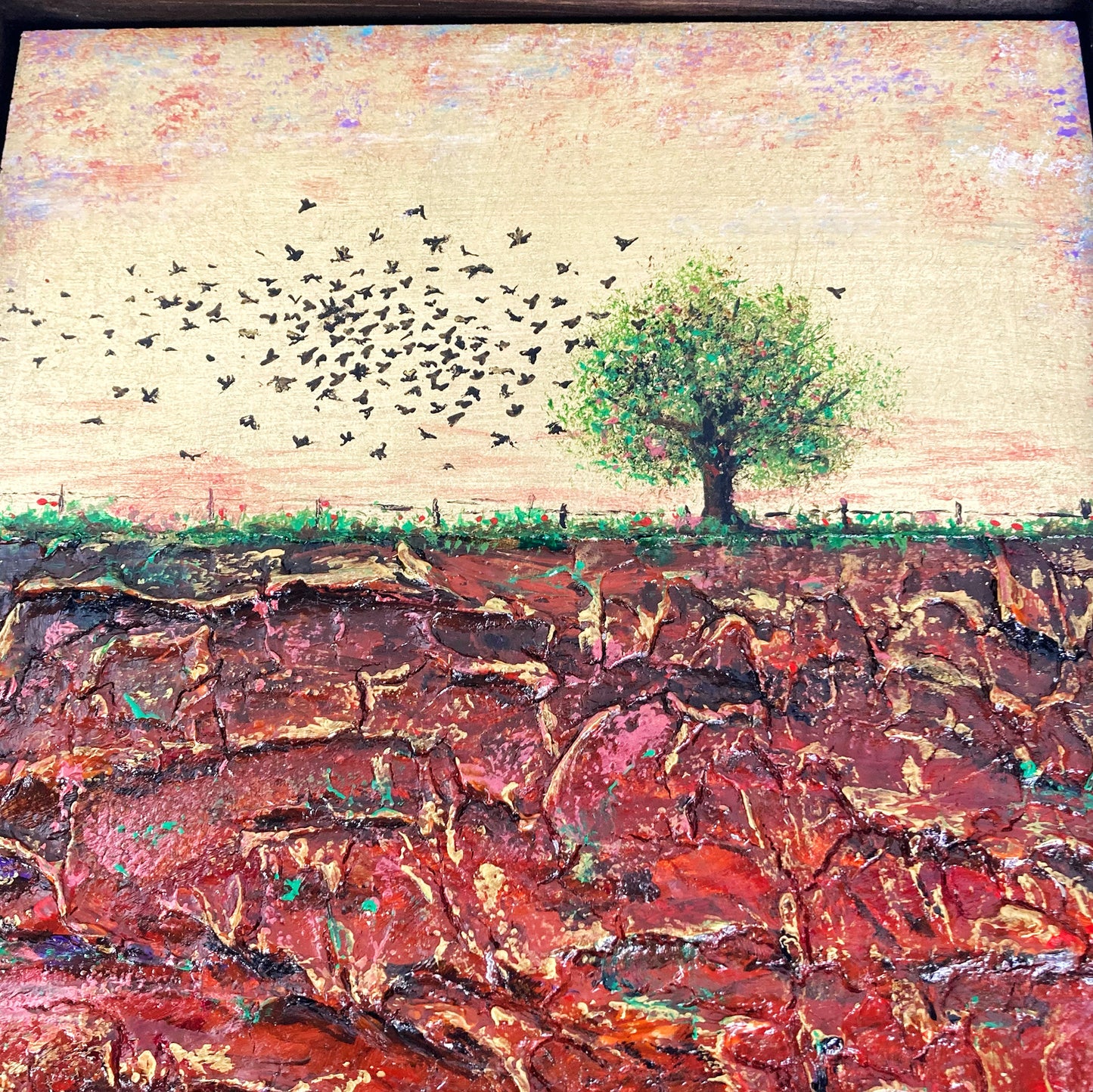 What Lies Beneath: Fly Away Home, 9x12"