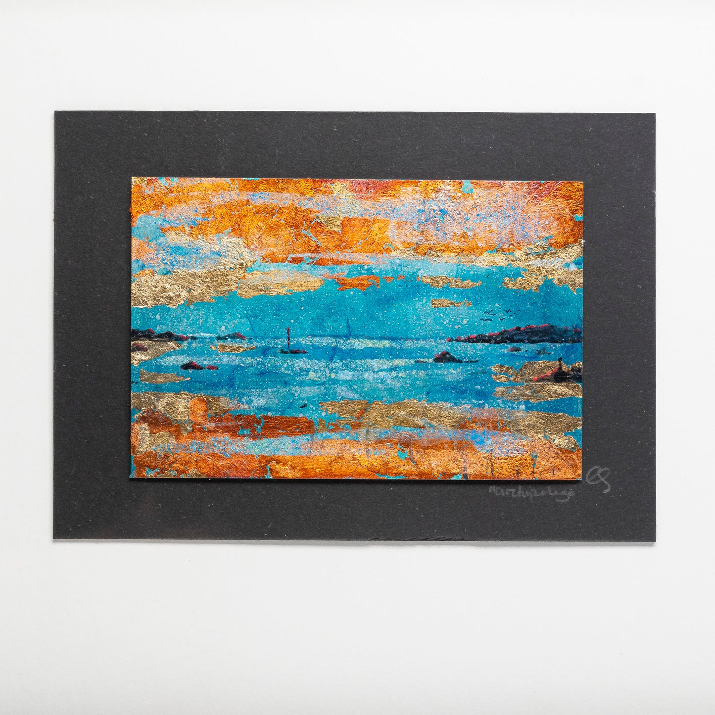 Archipelago, 11x14" Framed