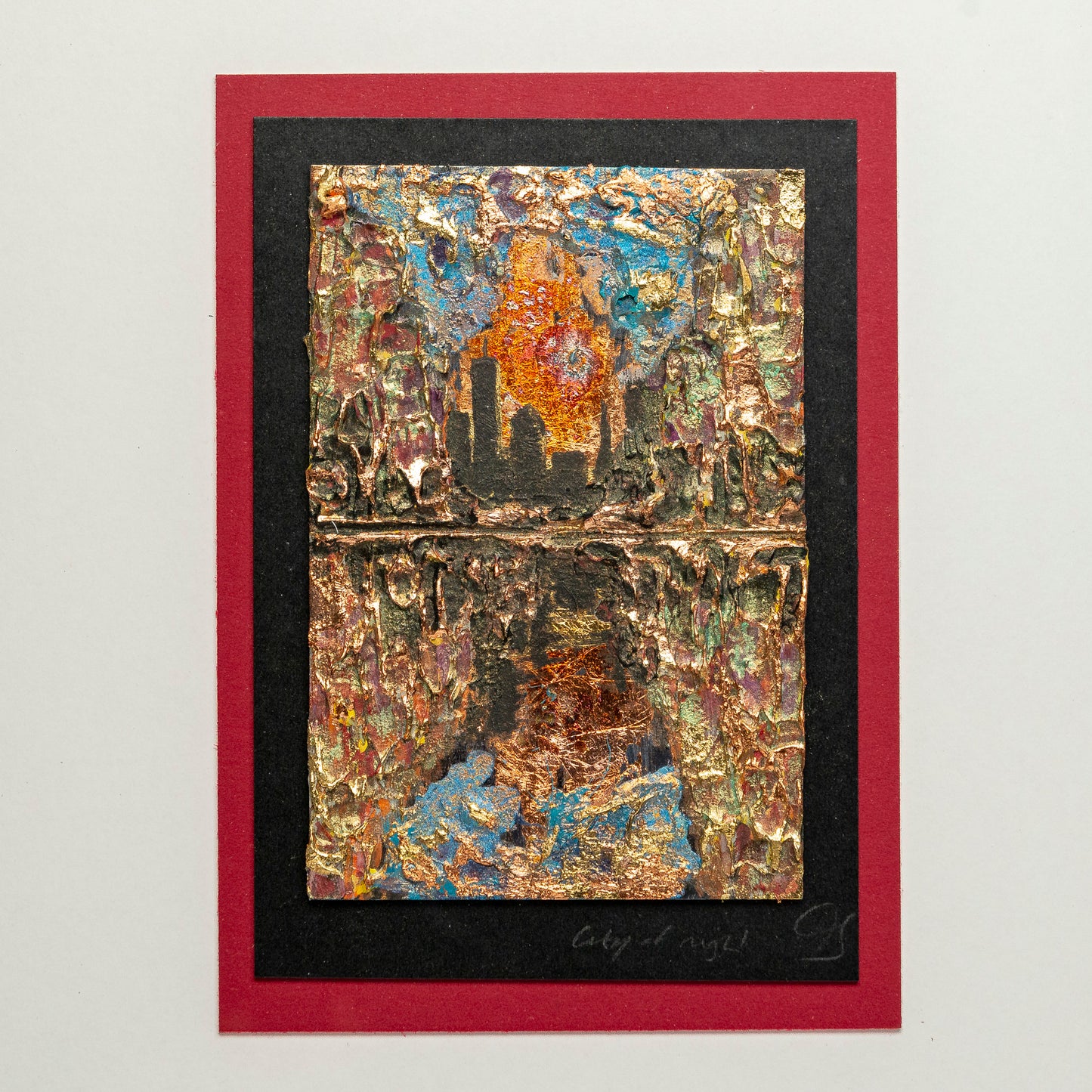 City of Night, 11x14" Framed