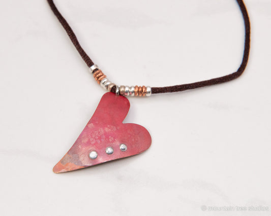 Funky Heart necklace