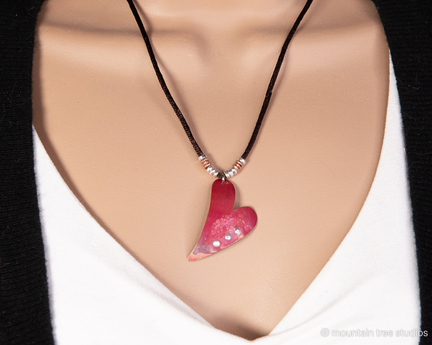 Funky Heart necklace