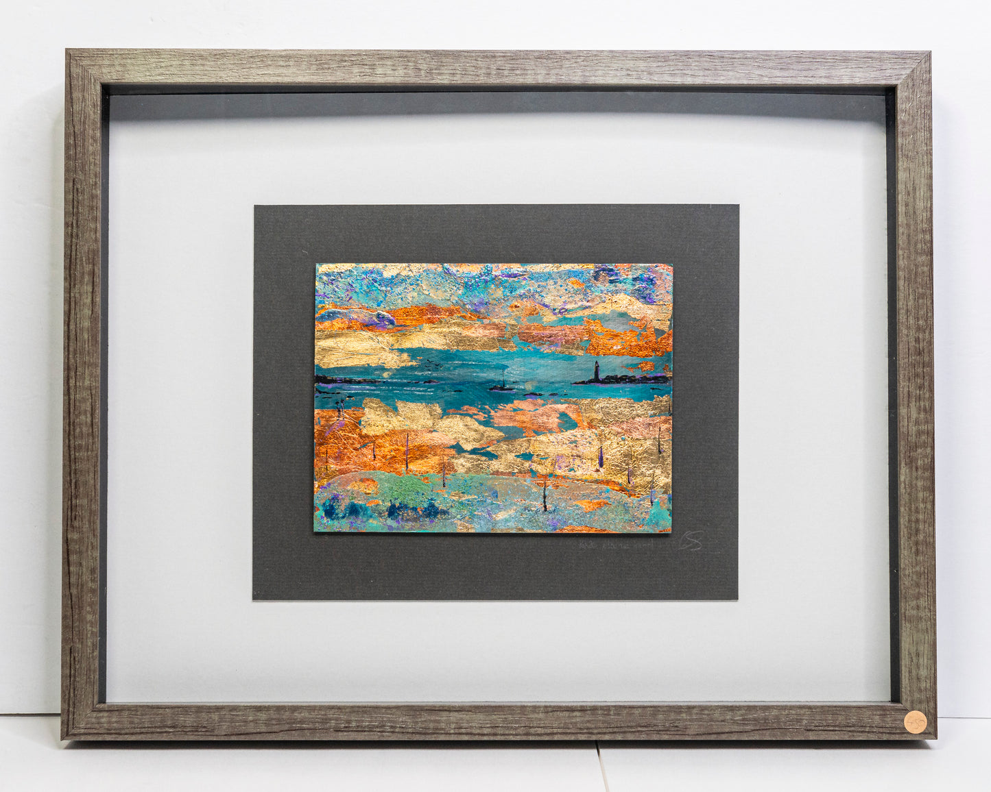 Maine Island, 16x20" Framed