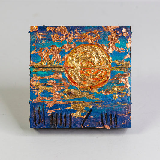 Under the Sun II – Mixed media metal miniature