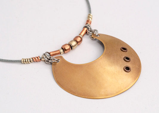 Gorget Necklace Bronze - Large