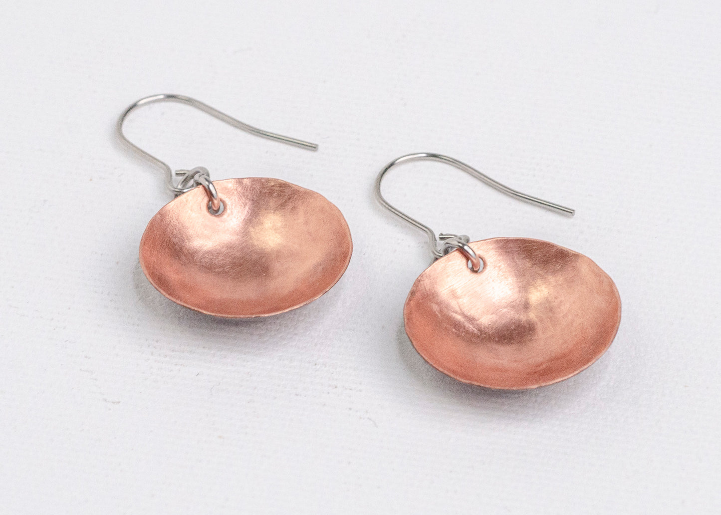 Parabola Earrings Copper