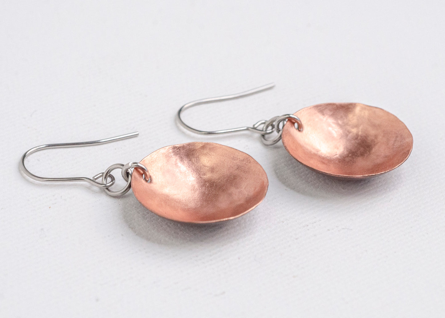 Parabola Earrings Copper