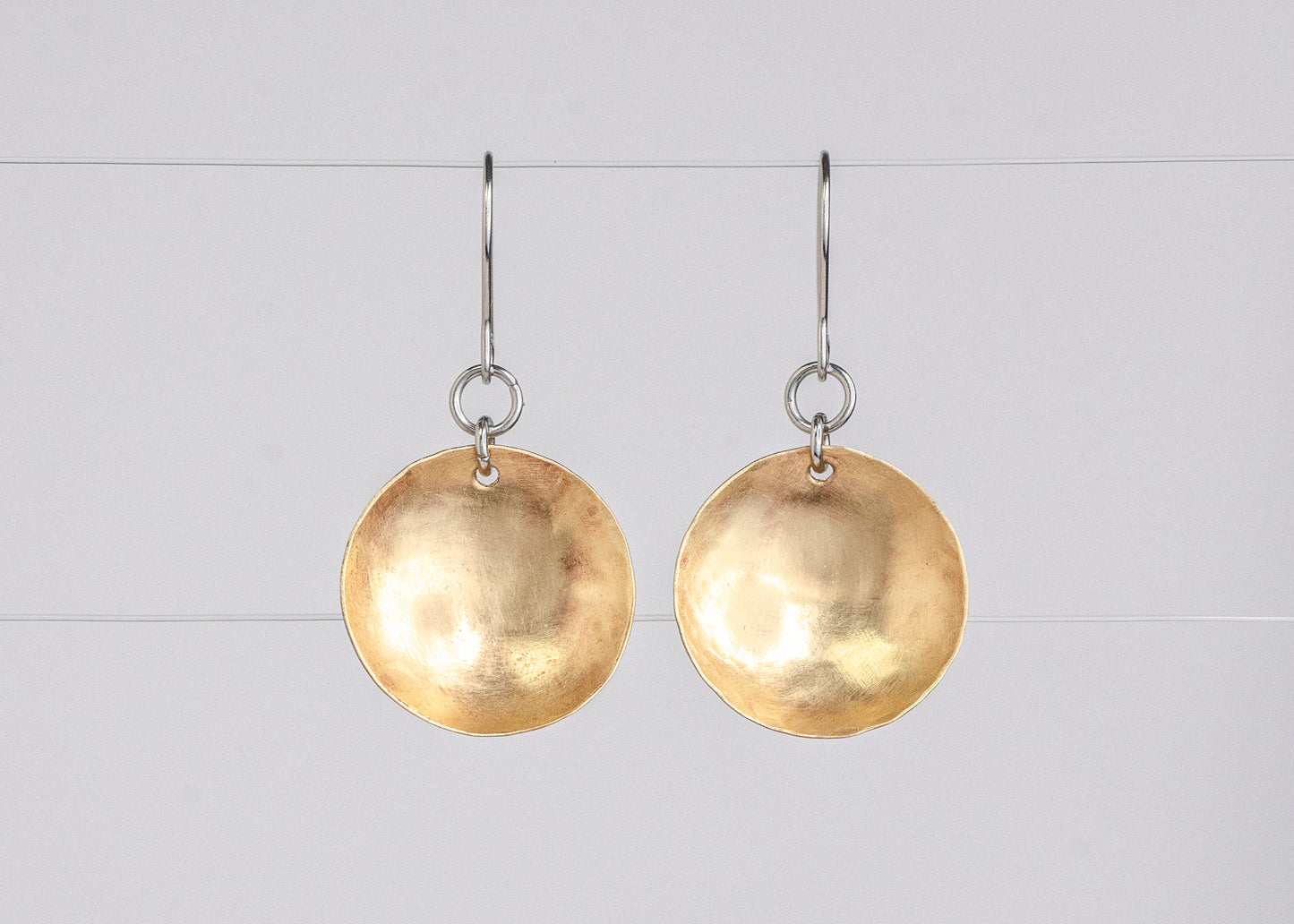 Parabola Earrings Bronze