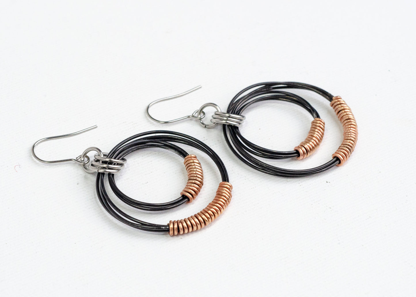 Venus Concentric Earrings Bronze