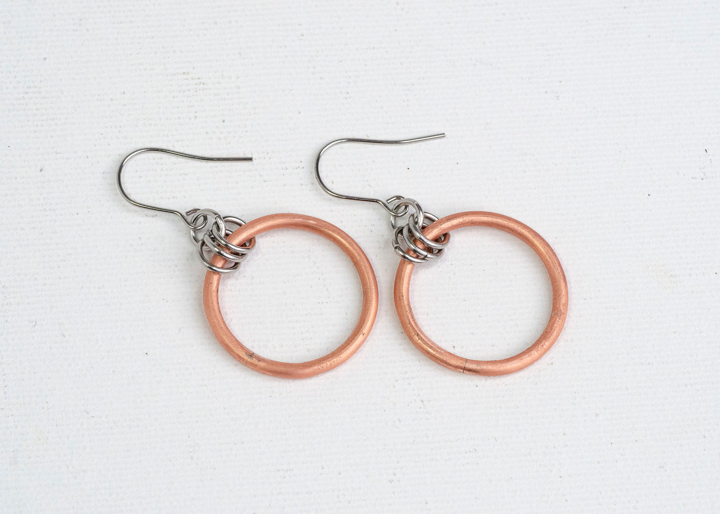 Totality Earrings Small Copper